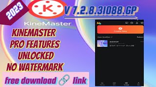 How to Download Kinemaster Pro Mod Apk Latest 10000 Working No Watermark Pro Features 2023👍 [upl. by Wenona]