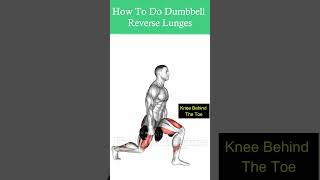 How To Do The Reverse Lunge Exercise Guide amp Tips [upl. by Lindahl]