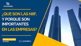 ¿Qué son las NIIF y por qué son importantes en las empresas [upl. by Bayard188]