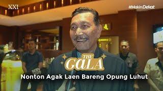 BEGINI REAKSI PAK LUHUT PAS TAHU NAMANYA DISEBUT DI AGAK LAEN  The Gala Nobar Agak Laen [upl. by Marget]