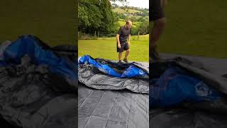 Berghaus Freedom 7 Nightfall Air Tent BRAND NEW UNPACKAGE  How To Fit Back in Bag [upl. by Yentruoc92]