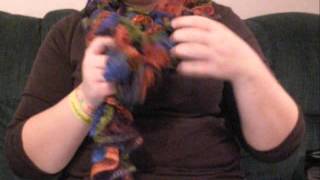 Ruffle Scarf by Emilys Hooks and Loops [upl. by Malloy]