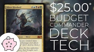 Sliver Hivelord  EDH Budget Deck Tech 25  Tribal  Magic the Gathering  Commander [upl. by Netsrek297]