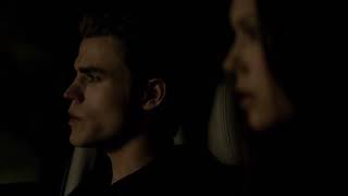 Elena And Stefan Talk In The Car  The Vampire Diaries 1x10 Scene [upl. by Eilsek]