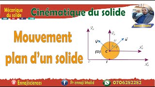 Torseur cinématique Mouvement plan d’un solide [upl. by Semmes105]