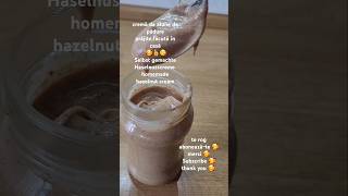 cremă de alune de pădureHaselnusscremehazelnut cream subscribe 🥰likefallowme lifeforlifefood [upl. by Ecital51]