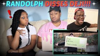 Randolph quotMANCHILD Deji Diss Trackquot Official Video REACTION [upl. by Audrit301]