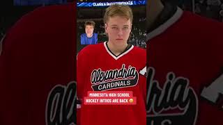 Rating the minnesota high school hockey intros buzz hockey greenscreen greenscreenvideo [upl. by Ahserb890]