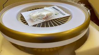 HUMHOLD 24 Low Profile Ceiling Fan 6 Speeds Flush Mount Smart Ceiling Fan Review [upl. by Gertrud]