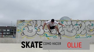 COMO HACER OLLIE EN SKATE [upl. by Olram324]