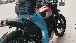 Yezdi Scrambler Ride Raw Sound yezdi yezdiscrambler scrambler [upl. by Adnauqaj]