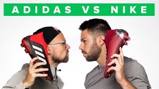 ADIDAS vs NIKE  which brand is better BIG football boot battle with SR4U [upl. by Lu]