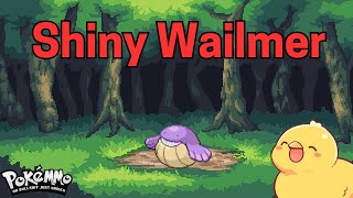 PokeMMO Found a Shiny Wailmer Team KRKN [upl. by Mochun]