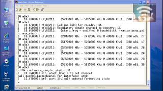 TPLink TLWDR4310 WiFi router boot log via serial console [upl. by Blondell]