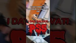 Caricare Dati Salvati PS5 su Chiavetta USB Senza il Plus è lunico modo ps5 [upl. by Anagrom]