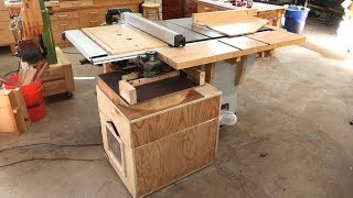 Dedicated table saw dust collector [upl. by Emiline]