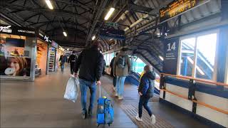 Virtual Tour Of Clapham Junction Station Bridge  London Train Station  October 2019  kittikoko [upl. by Basilius]