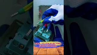 how to fix electric switchboard shortvideo electricalcomponent [upl. by Aicatsal]