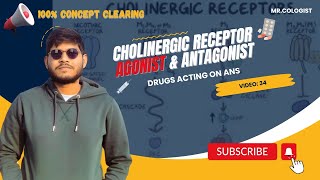 cholinergic agonists I cholinergic antagonist I gpat preparation [upl. by Alletsirhc]