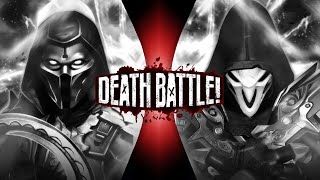 Noob Saibot VS Reaper Mortal Kombat VS Overwatch  DEATH BATTLE FAN MADE TRAILER [upl. by Laing]