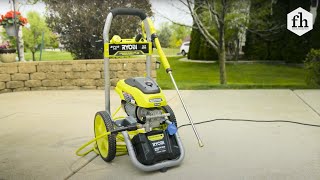 How to Use a Pressure Washer [upl. by Odele]