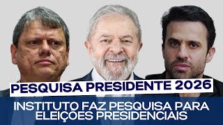 PESQUISA PRESIDENTE NOVOS NÚMEROS PARA 2026 [upl. by Kiyohara]