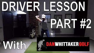 DAN WHITTAKER GOLF DRIVER LESSON 2 CAN I BEAT DANS SWING SPEED [upl. by Lunna]