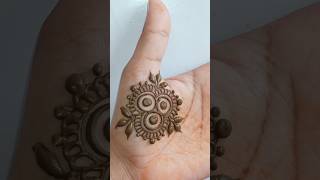 Very easy mehndi design ✨💖 mehndi shorts youtubeshorts shortvideo ytshorts short [upl. by Ahsinej]