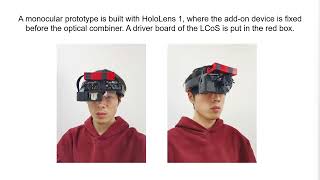 Building an Occlusioncapable Optical Seethrough Headmounted Display with HoloLens 1 [upl. by Joash737]