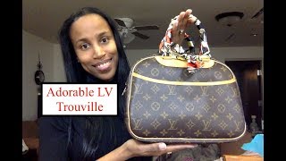 Unboxing I finally have a Louis Vuitton Trouville [upl. by Nodnart]