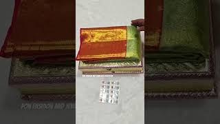 Bridal lovely colours kanchipuram pattu saree design wholesale price [upl. by Nodlew]