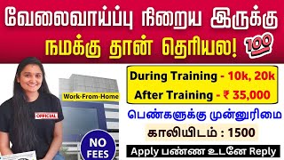 After Training  ₹ 35000 Salary 🤩Data Specialist Work From Home Jobs 2024  Jobs For Freshers  SVA [upl. by Mittel]