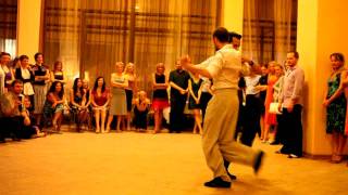 Tincho Argentina и Filippo Avignonesi Italy on milonga quotTeplitsaquot 12 [upl. by Campman]