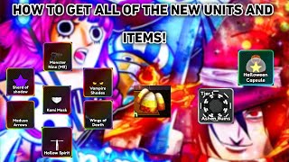 How to get all the NEW units and items ALS [upl. by Batsheva]