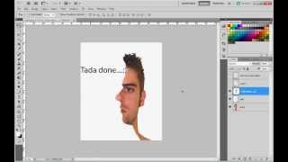 Two face in 0ne photoshop tutorial [upl. by Leemaj]