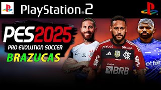 NOVO PÉS 2025 PS2 ISO DOWNLOAD 100 ATUALIZADO DEZEMBRO  RUMO ESTRELADO AETHERSX2 PCSX2 PSPOPL🤩 [upl. by Richia]