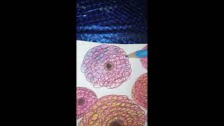 easy flower video and buetifull flower drawing video like share and subscribe to channel [upl. by Alol]