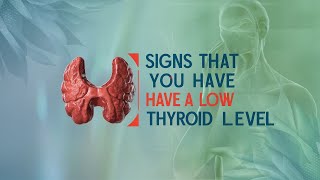 Key Symptoms of Low Thyroid Levels You Shouldnt Ignore  hypothyroidism  Thyroid [upl. by Annot269]