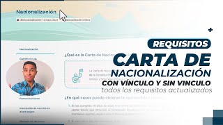 Actualización REQUISITOS para OBTENER la NACIONALIDAD CHILENA 🇨🇱 [upl. by Hubble]