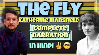 The Fly by Katherine Mansfield  complete summary in hindi  short story [upl. by Niwdog]