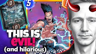 Trying Dera JNs EVIL Legion Deck  Best Marvel Snap Decks [upl. by Auahsoj747]