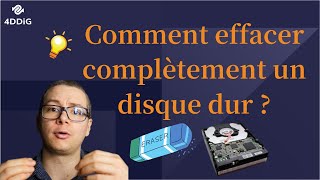 Comment effacer complètement un disque dur sans perdre de données [upl. by Oicnedurp]