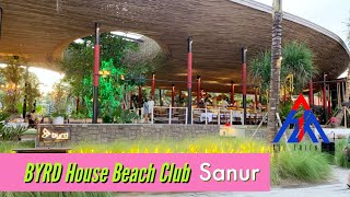 Byrd House Beach Club‼️ Tempat Nongkrong Paling Asik di Sanur  Explore Bali [upl. by Patrick271]