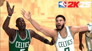 Kevin Garnett vs Jayson Tatum Boston Celtics 0708 vs Boston Celtics 2425｜4K HDR [upl. by Llertnauq]