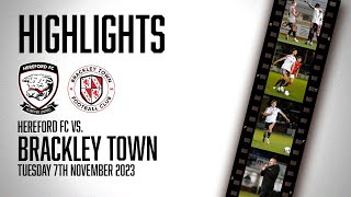 HIGHLIGHTS  Hereford 10 Brackley Town [upl. by Francois]