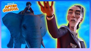 Most Magical Moments amp Mishaps 😱✨ The Magician’s Elephant  Netflix After School [upl. by Ardys966]