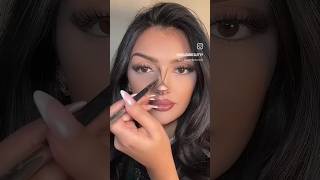 NOSE contouring 👃 nosecontouring tryinghacks treandinghacks amazinghacks viralhacks beutyhack [upl. by Destinee]