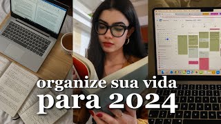 como organizar a sua vida inteira neste início de ano  4 passos essenciais [upl. by Farl752]