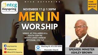 Men in Worship with Minister Ashley Brown [upl. by Allcot]