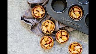 Healthy Apple Pie Minis [upl. by Enohpesrep]